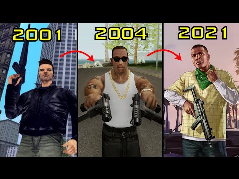 Evolution of Weapons Guns in GTA Games from 2001 to 2022