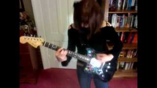 X - "Johny Hit and Run Paulene" (guitar cover)