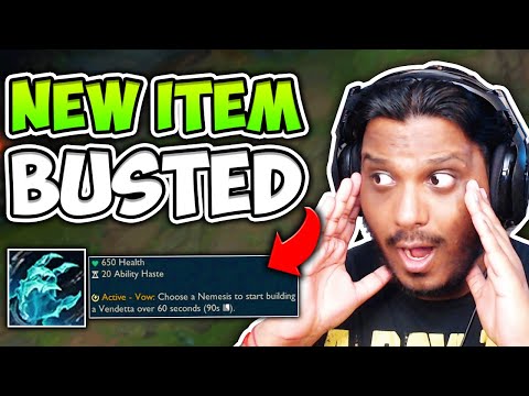 BRAND NEW TANK ITEM JUST BROKE PROXY SINGED! (WTF RIOT?) - League of Legends