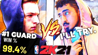 The World's Best Guard on NBA 2K21 challenged me for $1000, and I ACCEPTED!