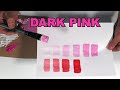 How To Make Dark Pink Colour With Paint EASY