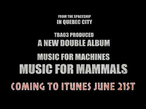 Music for Machines/Music for Mammals Trailer number 2 - Muzik 4 Machines