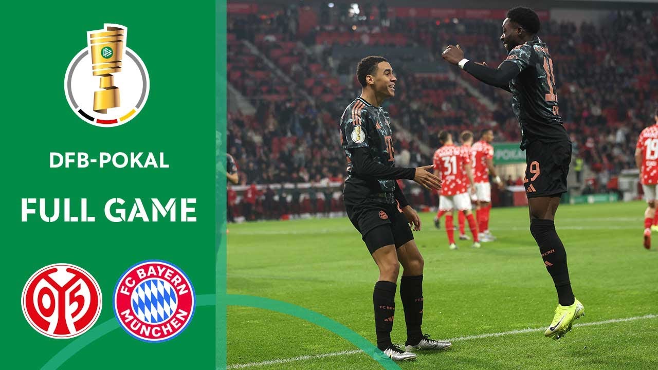 LIVE 🔴 1. FSV Mainz 05 vs. FC Bayern München | FULL GAME | DFB-Pokal 2024/25 - Round 2