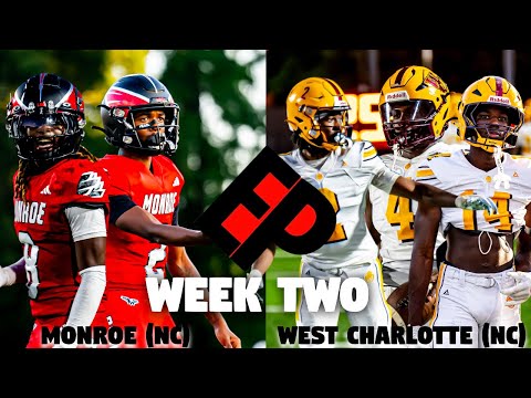 West Charlotte Vs Monroe: The Ford Boyz Get Back On Track! | NC 8A High School Football | 4K