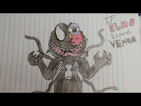 If Elmo Became Venom!!! 👹😈