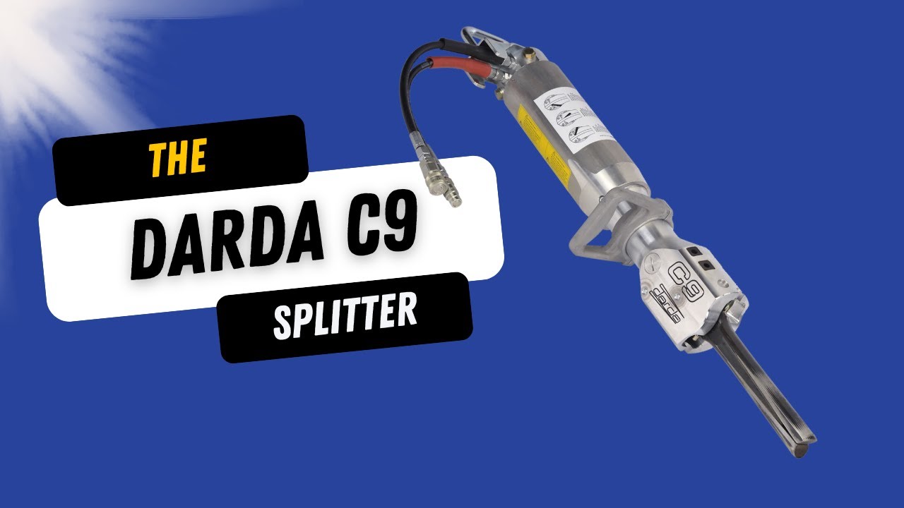 C9 hydraulic splitter for rock and concrete