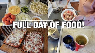 BREAKFAST, LUNCH & DINNER PREP WITH ME! | WHAT WE EAT IN A DAY