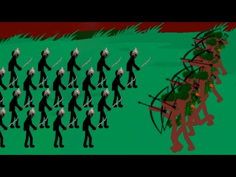 Minion Army vs Woodland Tribe Elite Archidons // Stick War Legacy