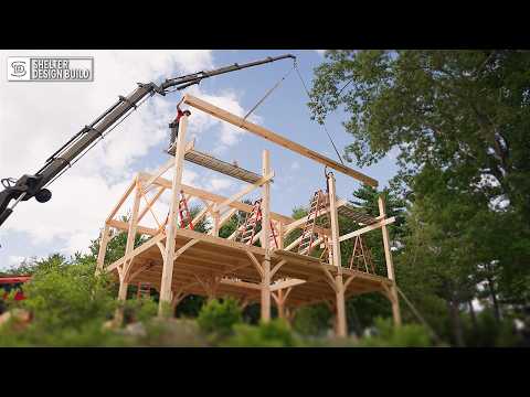 We Built a Timber Frame House on a Mountain in Maine | Shelter Builds