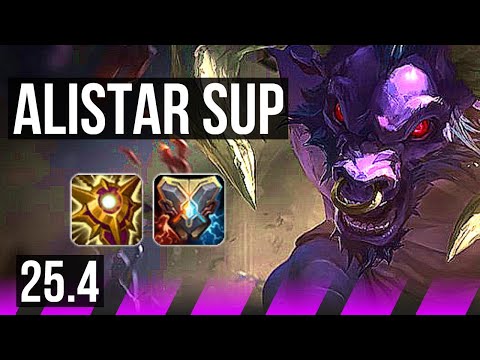 ALISTAR & Jhin vs PANTHEON & Aphelios (SUP) | KR Grandmaster | 25.4