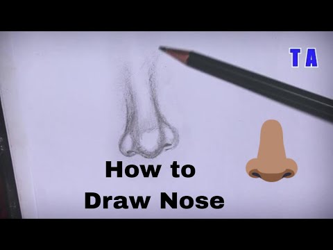 How to Draw a Nose Sketch | Easy & Step by Step Guide Video