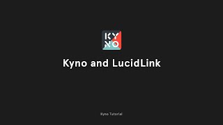 DEMO: Managing media workflows in the cloud with Kyno & LucidLink