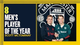 Scott McTominay Reacts to winning EE Scotland Men's Player of the Year | Scotland National Team
