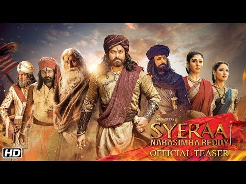 Sye Raa Teaser (Hindi) | Chiranjeevi | Amitabh Bachchan | Ram Charan | 2nd Oct
