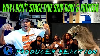 Why I Don&#39;t Stage Dive Skid Row &amp; Pantera   Cold Gin New Jersey 1992 - Producer Reaction