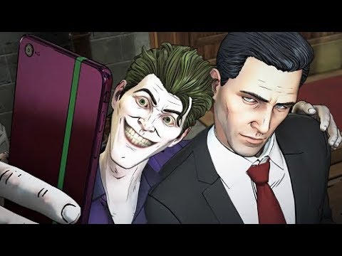 Taking a Selfie With Joker - All Options - BATMAN Season 2 The Enemy Within Episode 1: The Enigma