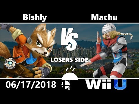 Rain City Wii U: Pools - Bishly (Fox) vs Machu (Sheik)