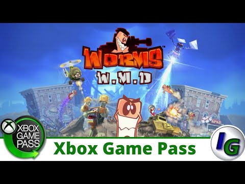 Worms W.M.D.  Gameplay on Xbox
