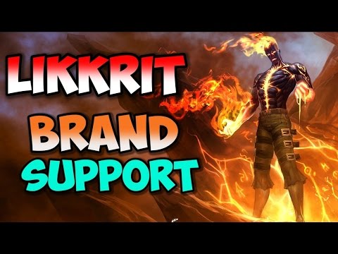 [LOL] First Brand pick at Worlds 2016 Likkrit Support ANX vs G2