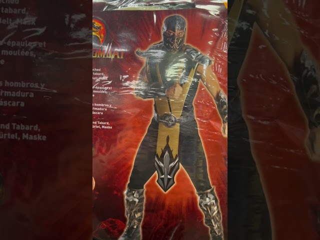 Vídeo relacionado con Rubies Disfraz de escorpión Mortal Kombat 11 para hombre, como se muestra, XL