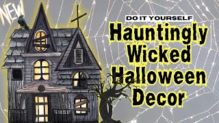 Haunted WICKED Halloween Decor With MOODY Charm