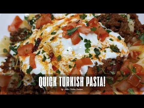 Turkish Pasta Recipe