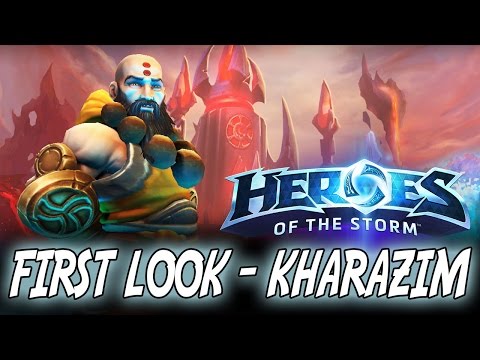 KHARAZIM - FIRST LOOK! - Heroes Of The Storm