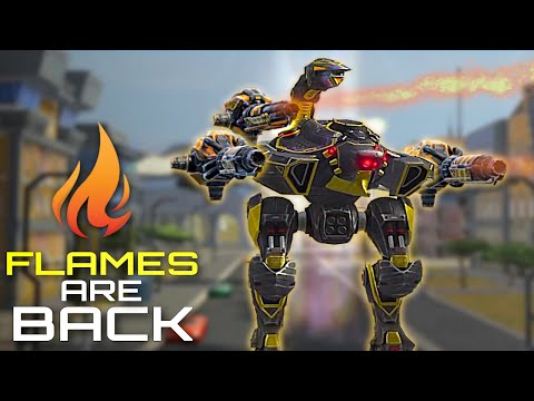 Flames Are Back At The Top! DEADLY Damage Buff Turning Robots To Ash... +25% | War Robots