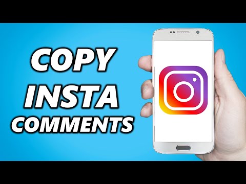 YouTube video about: How to copy an ig comment?