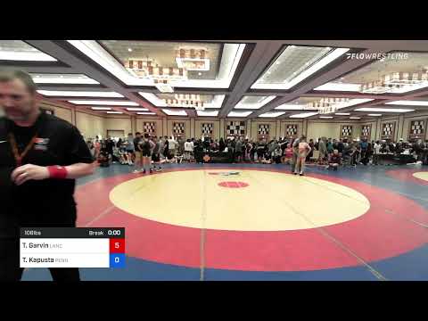106 Lbs Rr Rnd 3 - Tyler Garvin, Lancaster Alliance Wrestling Club (LAW) Vs Tyler Kapusta, Pennsyl