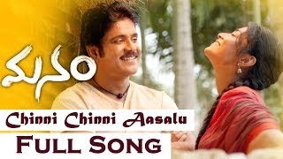 Chinni Chinni Aasalu Full Song  Manam Movie  Akkin