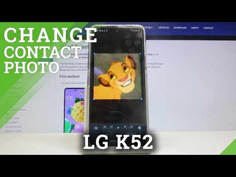 How to Add Photo to Contact in LG K52 – Add Profile Photo