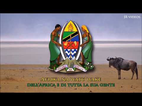 Inno nazionale della Tanzania (SW/IT testo) - Anthem of Tanzania (Italian)