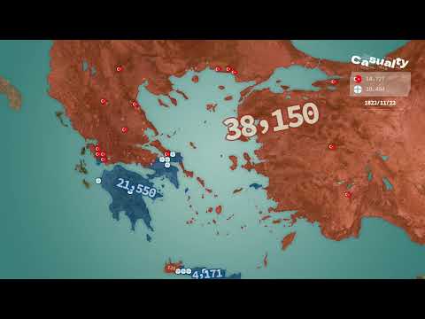 The Greek War of Independence (1821–1832) Using Google Maps