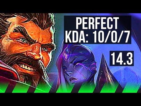 GRAVES vs BEL'VETH (JNG) | 10/0/7, Rank 6 Graves, Legendary, Rank 26 | NA Challenger | 14.3