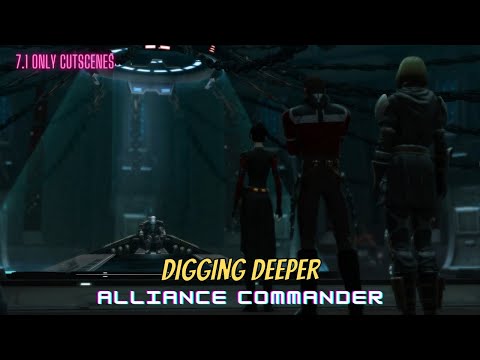 SWTOR 7.1 New Story Digging Deeper Only Cutscenes (Alliance Commander,Neutral Female JK)