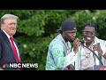 Trump Recruits Local Rappers To Boost Support From Black Voters