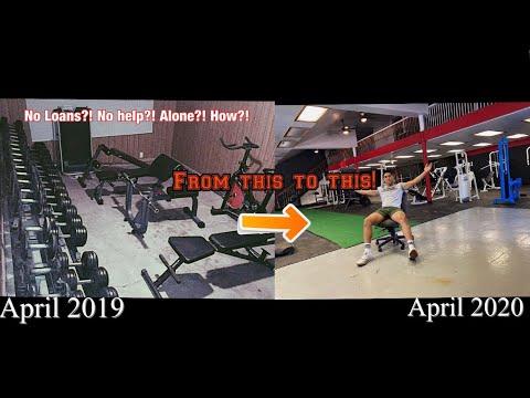 One Year Gym Transformation! | 22 year old gym owner