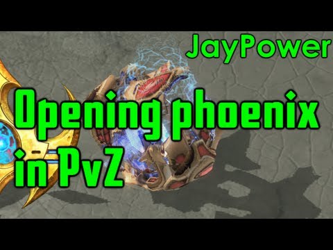 Opening phoenix against zerg - video tutorial by JayPower
