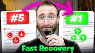 The Trick to Recover Lost Google Rankings Fast
