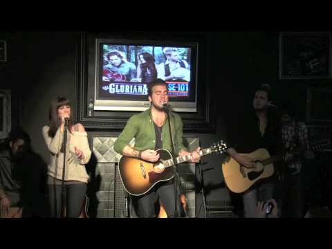 Gloriana inside the KASE 101 Live Music Lounge - Song 3
