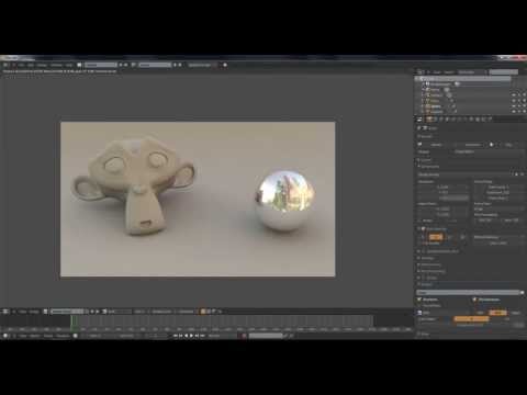 Blender 2.6 tutorial: Image Based Lighting Lighting