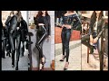Latex Biker Dresses Dresses For Motorcycle Girls Leather Pants Jackets