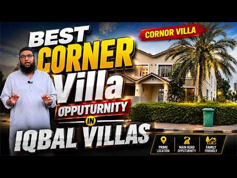 Best Corner Opportunity in Iqbal Villa | Prime Location Available for Sale