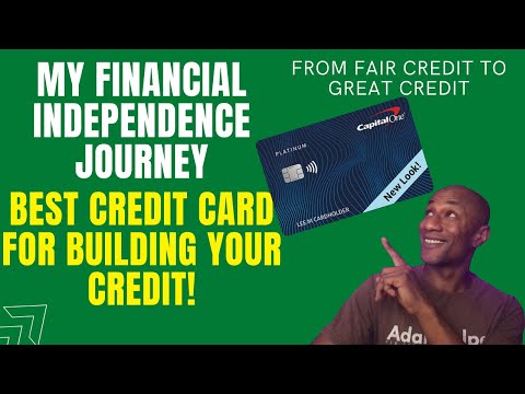 Best Credit Card for Fair Credit/ Capital One Platinum Credit Card for Rebuilding Your Credit Today