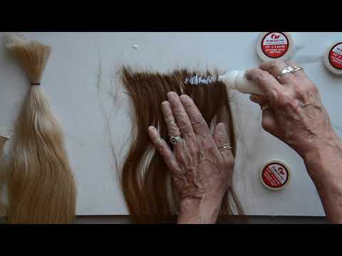 HOW TO MAKE A CLOSED SEAMLESS TAPE- IN HAIR WEFT...