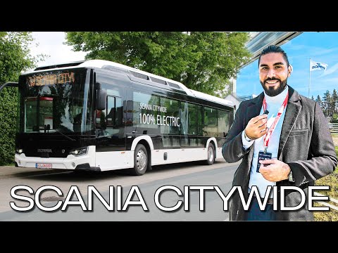 THIS IS WHAT IT'S LIKE TO DRIVE A FULLY ELECTRIC BUS! | Scania Citywide