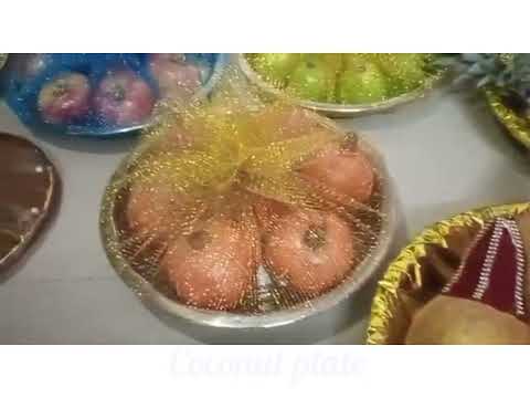 Plate decoration ideas by Vimala paul