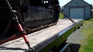 Running the rollback on a peterbilt 359