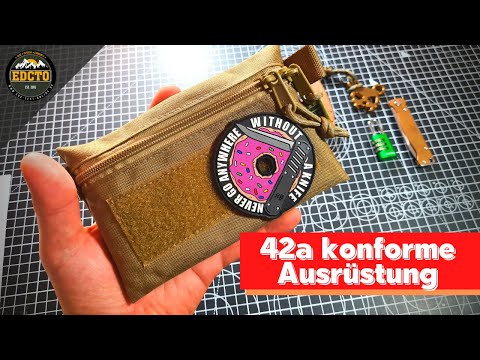 Führverbot Messer | 42a konformer EDC Organizer | EDC Ausrüstung | Eure Meinung?
